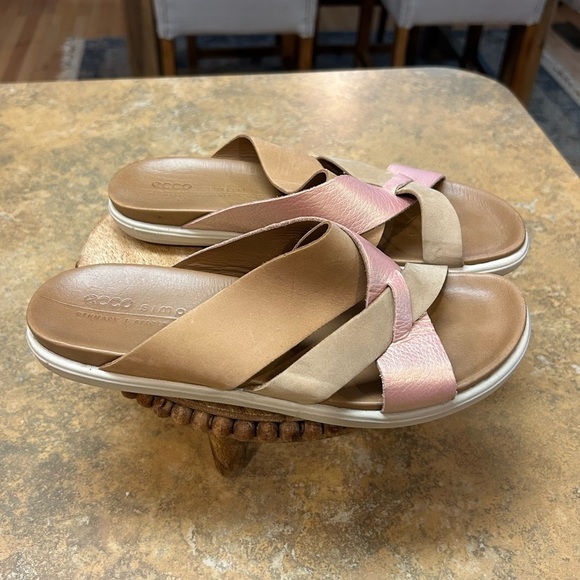 ECCO Simpil Multi Slide Sandals - Picture 4 of 9